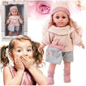 Кукла 38 см Big Baby Длинные волосы Большие глаза Модная одежда Мягкая Artyk