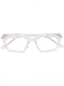 Очки в прозрачной геометричной оправе Yohji Yamamoto, белый