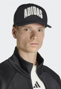 Бейсболка Adidas Performance Cap, Black/White/Black