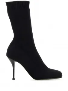Ботильоны Knit 90 Alexander McQueen, черный