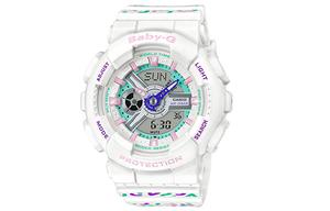 CASIO Часы Women's BABY-G White Watch BA-110TH-7A
