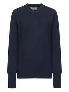 Свитер Inverness с V-образным вырезом Studio Nicholson, синий