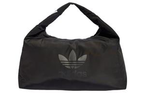 Переработанный полиэстер полотняного переплетения облачная сумка спортивная сумка дамская сумка через плечо обычный женский черный Adidas Originals