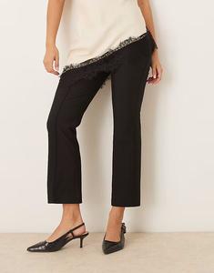 Брюки-клеш черного цвета Asos Design