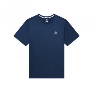 Футболка мужская темно-синяя пряжа Peak, цвет Dark blue yarn