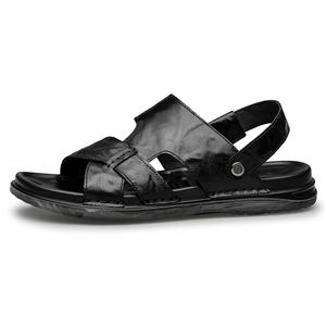 ZRO Пляжные шлепанцы мужские черно-коричневые