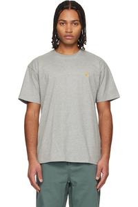 Carhartt Work In Progress Серая футболка с изображением погони