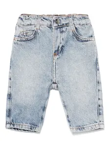 Прямые джинсы Emporio Armani Kids, синий