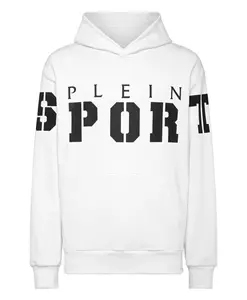 Толстовка с капюшоном Plein Sport, белый