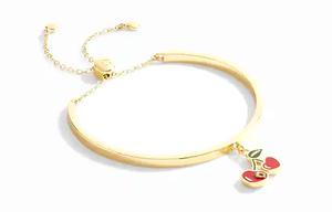 COACH Эмалевый браслет унисекс золотой