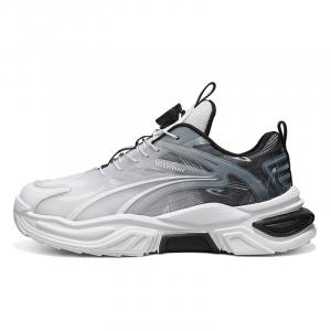 Кроссовки мужские толстые низкие Deerway, белый/синий