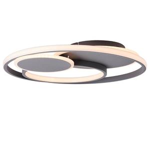 Светодиодный потолочный светильник Brilliant Runda, силикон/алюминий - 1 светло-серый