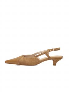 POSH by Poelman Лодочки 'Chloe' на ремешке светло-коричневые