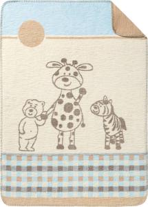 Детское одеяло Erwin Müller 112104, коричневый - текстиль - 75 x 1 x 100 см