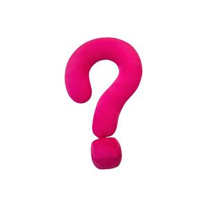 Креативная плюшевая кукла в виде мультяшного знака вопроса высотой 55 см BEIKEMIXUE