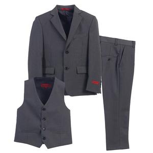 Официальный комплект из 3 предметов для мальчика Gioberti: костюм, куртка, жилет и классические брюки, цвет Charcoal