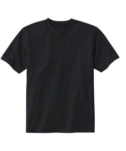 Футболка Carefree, не садится после стирки, с коротким рукавом и карманом.