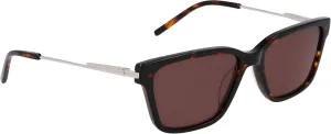 Женские прямоугольные солнцезащитные очки DKNY DK713S, Dark Tortoise