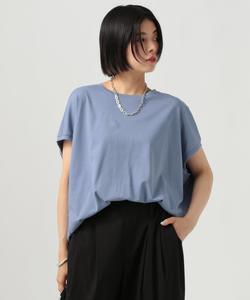 Футболка с коротким рукавом из шелковой смеси с рукавами "летучая мышь" Bayflow, цвет New!! Blue 80