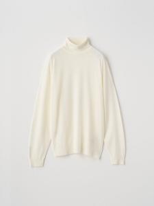 Вязаный пуловер с высоким воротником и длинными рукавами | LEVINE | 30G, современный крой