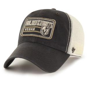 Мужская темно-серая кепка Vegas Golden Knights Off Ramp Trucker Snapback '47