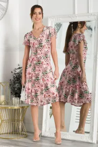 Сетчатое платье миди Grace Jolie Moi, розовый