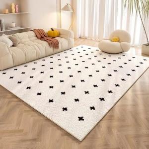 Budis Ковер 200х300 см для гостиной/спальни в современном минималистичном стиле, для дивана и журнального столика