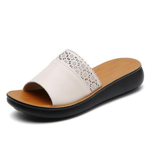 Reivantix Женские сандалии-слайдеры Reivanti с резиновой подошвой и противоскользящим покрытием, бежевые