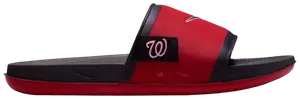 Шлепанцы Nike MLB x Offcourt Slide 'Washington Nationals' 2024, красный