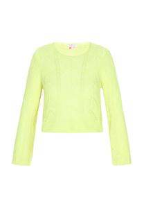 Свитер IZIA Fashion Look, неоново-желтый
