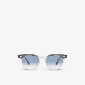 RB2298 очки Hawkeye в квадратной оправе из ацетата ацетата Ray-Ban, серый