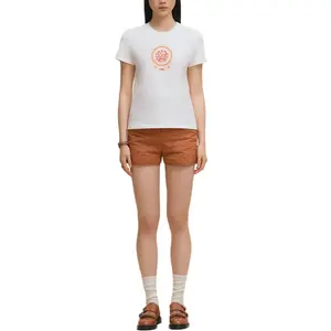 HERMES Футболка FW25 Regular женская белая