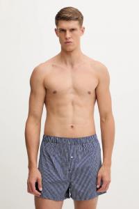 3 пары хлопковых боксеров Lacoste, темно-синий