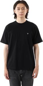 Мужская футболка Hanes H8-T301 Beefy, короткий рукав, круглый вырез, 100% хлопок, бесшовный дизайн, без этикетки, 1 штука, черный