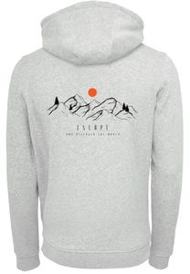 Пуловер F4NT4STIC Hoodie MOUNTAIN x F4NT4STIC, цвет grau meliert