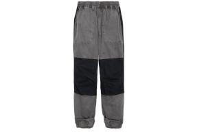 Вязаные спортивные штаны мужские серые Cav Empt