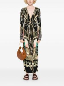 Платье макси Camilla Twist из джерси, черный