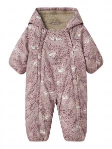 NAME IT Спортивный костюм 'NBFSNOW05' в цвете баклажан, розовато-лиловый