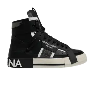 Кроссовки Dolce & Gabbana Custom 2.Zero High, Black