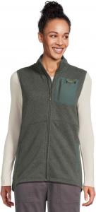 Женский флисовый свитер Bean's с длинным жилетом L.L.Bean, Shadow Green