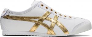 Женские кроссовки Onitsuka Tiger Mexico 66 1182A007, белый/золотой