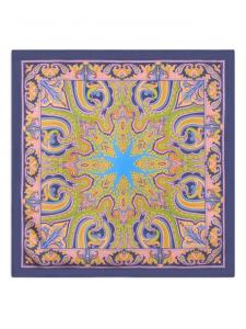 Шелковый нагрудный платок ETRO, синий