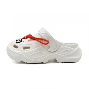 Клоунские тематические сабо унисекс красно-белые OUBT
