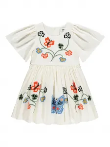 Платье Carlin с вышивкой Molo, белый