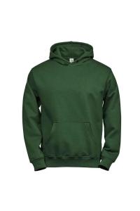 Толстовка с капюшоном TEE JAYS, зеленый