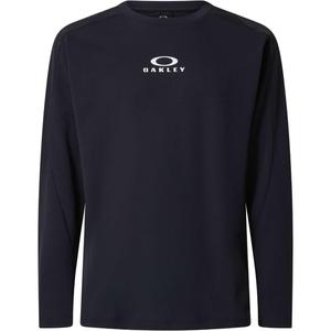 Oakley Мужские черные футболки с круглым вырезом средней высоты