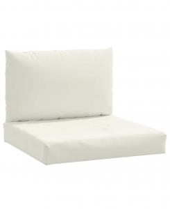 Полиэстер, подушка для поддона, 23,6 x 23,6 дюйма vidaXL, White