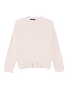 Свитер с круглым вырезом Fabiana Filippi, розовый