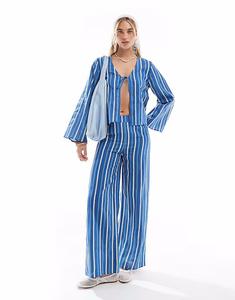 Esmee - Эксклюзив - Пляжные брюки в синюю полоску Esmée