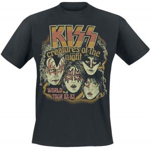 Футболка Kiss Creatures World Tour, черный